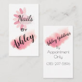 Nails Manicure Visitekaartje (Voorkant / Achterkant)