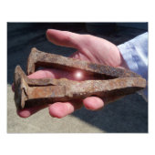 Nails of the Crucified Jezus Crucifixion Foto Afdruk (Voorkant)