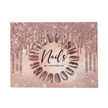 Nails Roos Gold Typografie