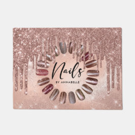 Nails Roos Gold Typografie Deurmat