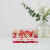 Nails Salon, Beauty, Spa-Visitekaartje Visitekaartje (Staand voorkant)