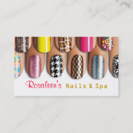 Nails, Salon, Spa, Beauty Visitekaartje