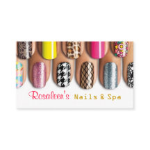 Nails, Salon, Spa, Beauty Visitekaartje