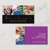 Nails, Salon, Spa, Beauty Visitekaartje (Voorkant / Achterkant)