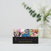 Nails, Salon, Spa, Beauty Visitekaartje (Staand voorkant)