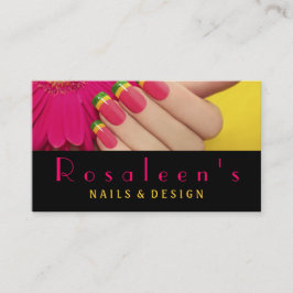 Nails, Salon, Spa, Beauty Visitekaartje