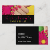 Nails, Salon, Spa, Beauty Visitekaartje (Voorkant / Achterkant)