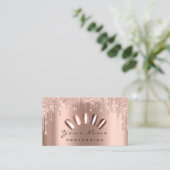 Nails Studio Drift Glitter Manicure QR Code Visitekaartje (Staand voorkant)