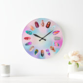 Nails Studio Roze Glam Boutique Holographic Grote Klok (Huis)