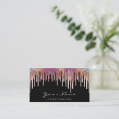 Nails Wax Depilation Makeup Roos Drift Holograaf Visitekaartje (Staand voorkant)