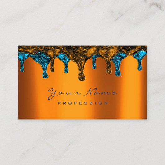 Nails Wax Epilation Depilation Blue Copper Honey Visitekaartje (Voorkant)