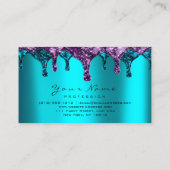 Nails Wax Epilation Depilation Navy Paars BluTeal Visitekaartje (Achterkant)