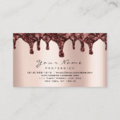 Nails Wax Epilation Depilation Pink Chocolate Cake Visitekaartje (Achterkant)