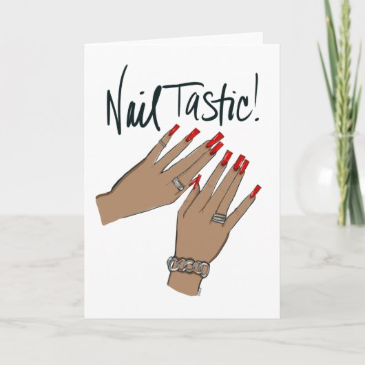NailTastic! Kaart (Voorkant)