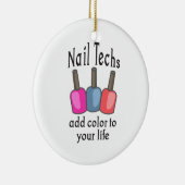 NAILTECHNISCHE TOEGEVOEGDE KLEUR KERAMISCH ORNAMENT (Rechts)