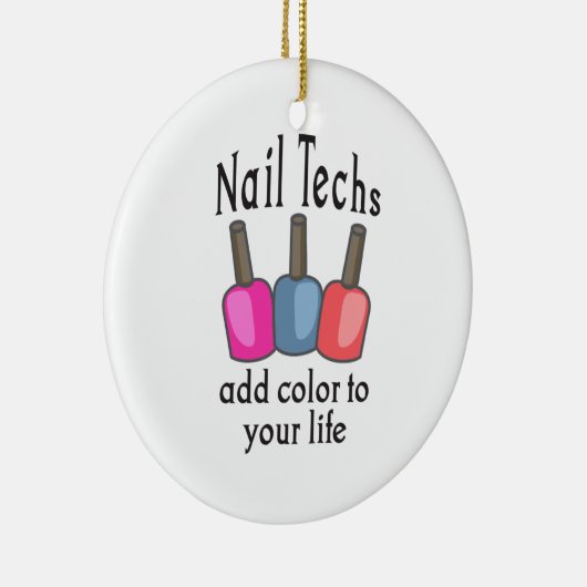 NAILTECHNISCHE TOEGEVOEGDE KLEUR KERAMISCH ORNAMENT (Rechts)