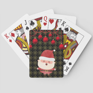 Naipes navideños pokerkaarten