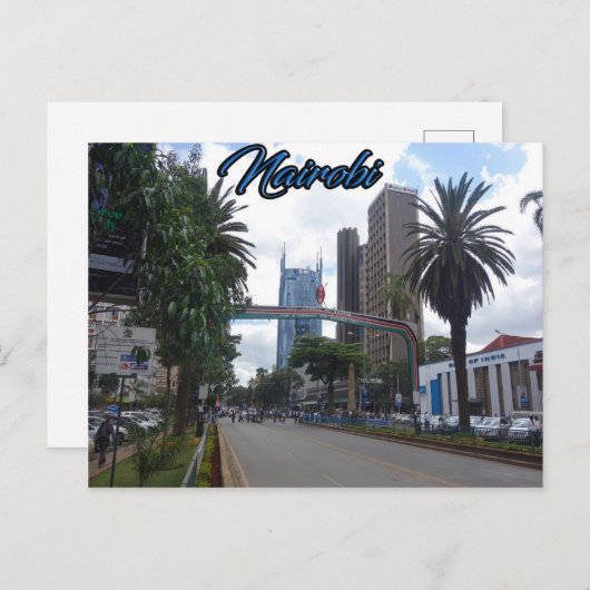 Nairobi Briefkaart (Voorkant / Achterkant)
