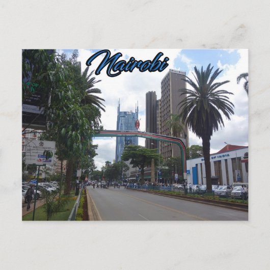 Nairobi Briefkaart (Voorkant)