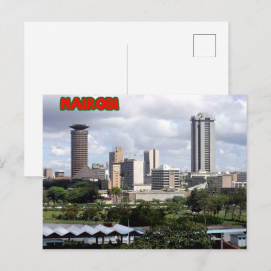 Nairobi Briefkaart (Voorkant / Achterkant)
