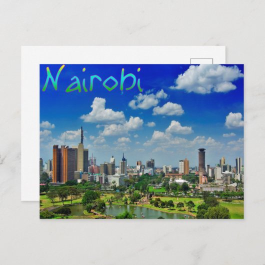 Nairobi Briefkaart (Voorkant / Achterkant)