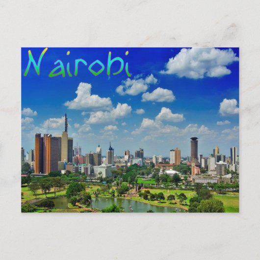 Nairobi Briefkaart (Voorkant)