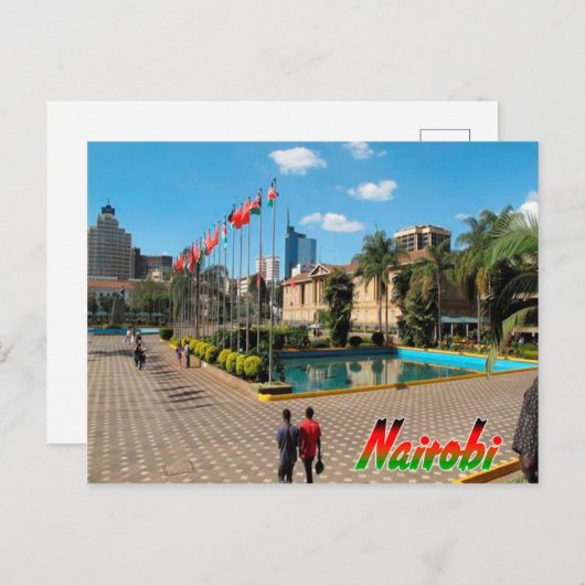 Nairobi Briefkaart (Voorkant / Achterkant)