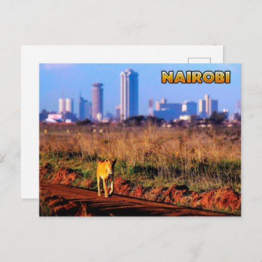 Nairobi Briefkaart (Voorkant / Achterkant)