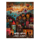 Nairobi: Capital del Safari Perfect Poster (Voorkant)