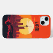Nairobi Case-Mate iPhone Case (Achterkant (horizontaal))
