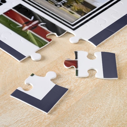 Nairobi - Ik hou van mozaïek - Kenia - Legpuzzel (Zijkant)