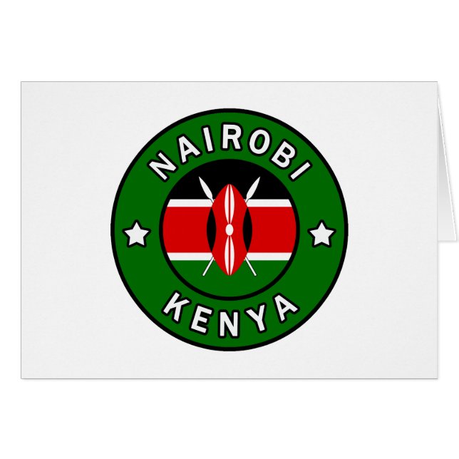 Nairobi Kenia (Voorkant Horizontaal)