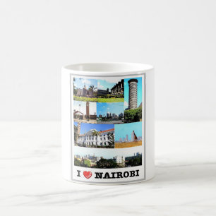 Nairobi - Kenia - I Love - Koffiemok