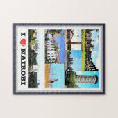 Nairobi - Kenia - I Love - Legpuzzel (Horizontaal)