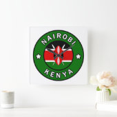 Nairobi Kenia Vierkante Klok (Huis)