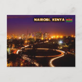 Nairobi Kenya Briefkaart (Voorkant)