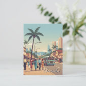 Nairobi Kenya Briefkaart (Staand voorkant)