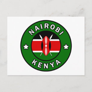 Nairobi Kenya Briefkaart
