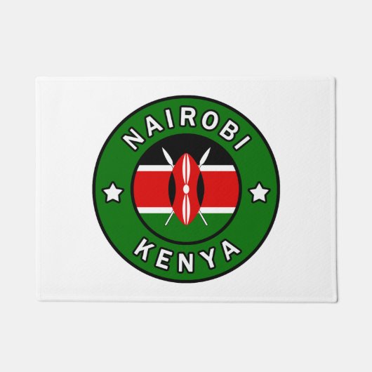 Nairobi Kenya Deurmat (Voorkant)