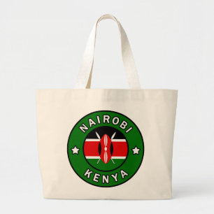Nairobi Kenya Grote Tote Bag