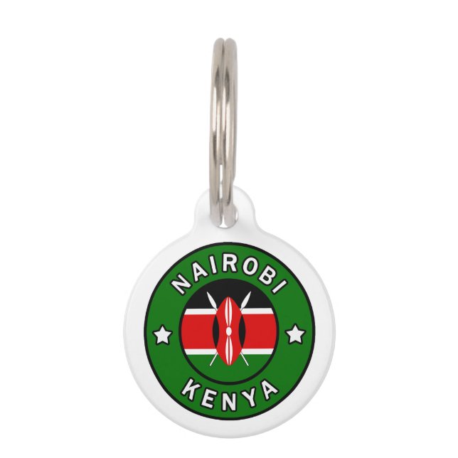 Nairobi Kenya Huisdierpenning (Voorkant)