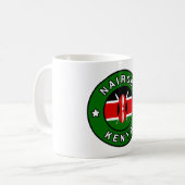 Nairobi Kenya Koffiemok (Voorkant links)