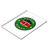 Nairobi Kenya Notitieboek (Linkerzijde)