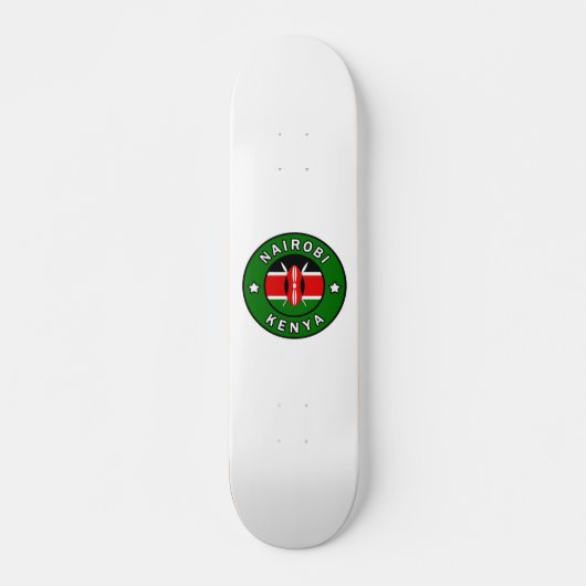 Nairobi Kenya Persoonlijk Skateboard (Voorkant)