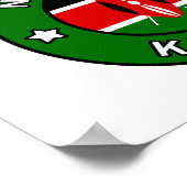 Nairobi Kenya Poster (Hoek)