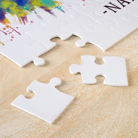 Nairobi Kenya Skyline Legpuzzel (Zijkant)