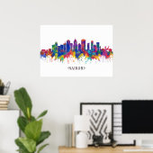 Nairobi Kenya Skyline Poster (Thuiskantoor)