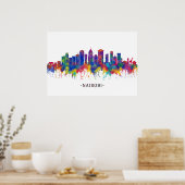 Nairobi Kenya Skyline Poster (Keuken)