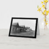 Nairobi Kenya Street Scene 1908 Kaart (Gele Bloem)