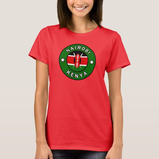 Nairobi Kenya T-shirt (Voorkant)